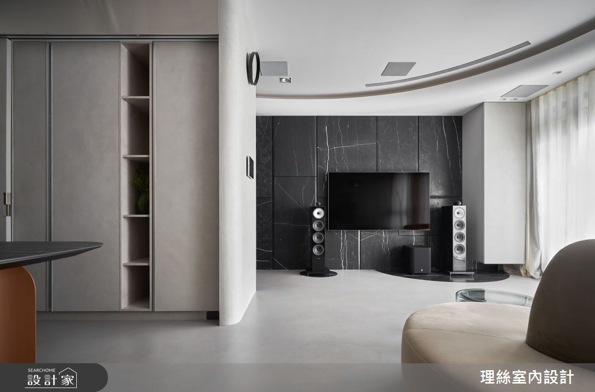 33坪預售屋＿現代風客廳案例圖片＿理絲室內設計有限公司＿理絲_27之12