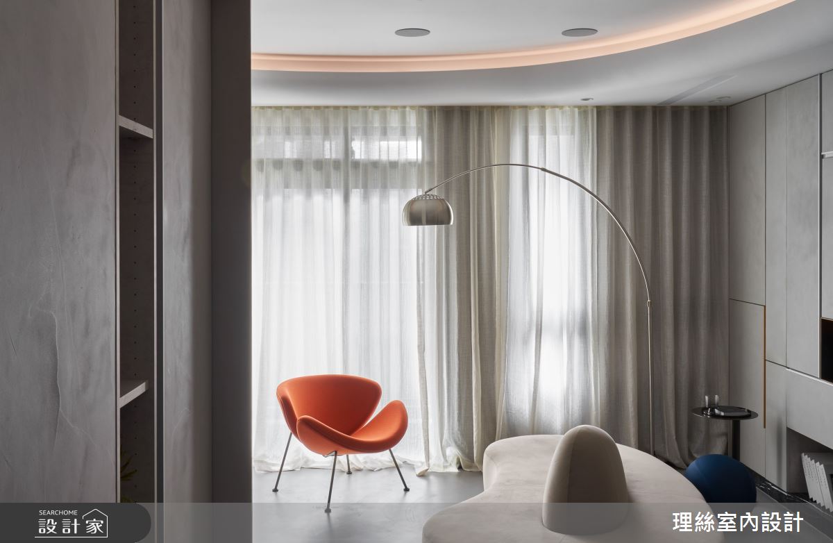 33坪預售屋＿現代風客廳案例圖片＿理絲室內設計有限公司＿理絲_27之17
