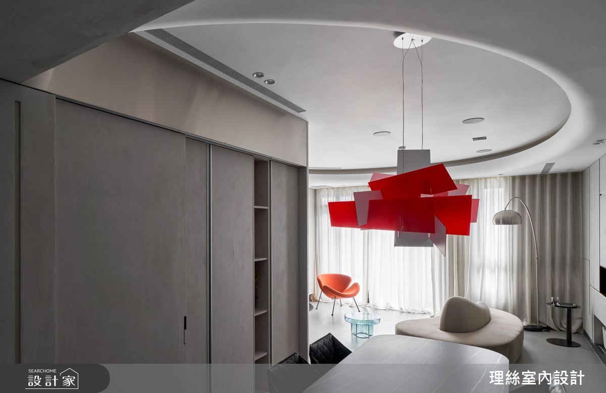 33坪預售屋＿現代風客廳案例圖片＿理絲室內設計有限公司＿理絲_27之18