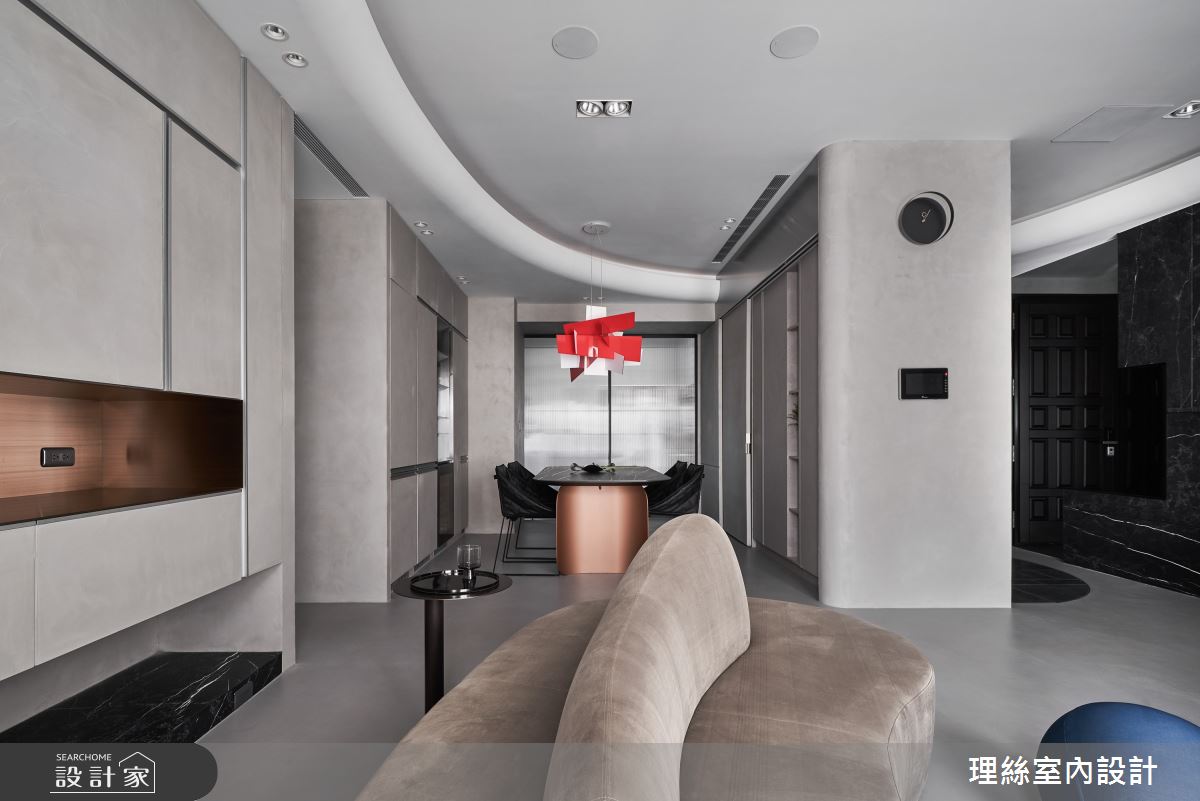 33坪預售屋＿現代風玄關客廳餐廳案例圖片＿理絲室內設計有限公司＿理絲_27之11