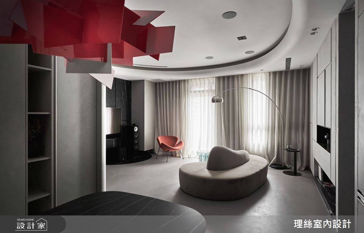33坪預售屋＿現代風客廳案例圖片＿理絲室內設計有限公司＿理絲_27之19
