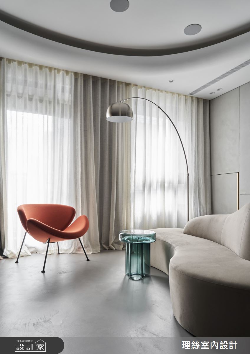 33坪預售屋＿現代風客廳案例圖片＿理絲室內設計有限公司＿理絲_27之8