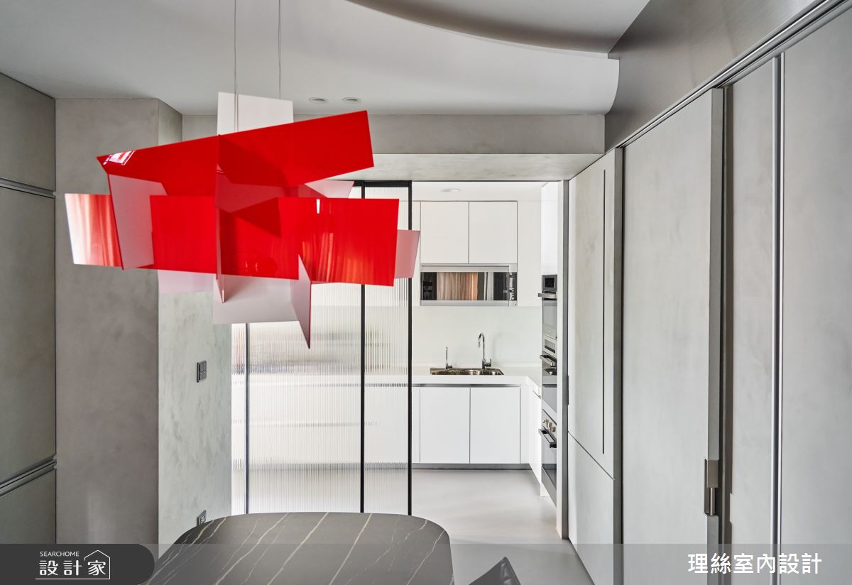 33坪預售屋＿現代風廚房案例圖片＿理絲室內設計有限公司＿理絲_27之23