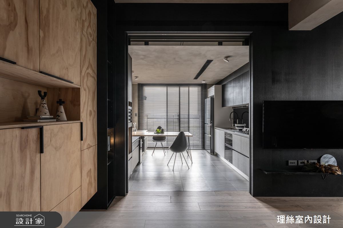 17坪新成屋(5年以下)＿簡約風客廳餐廳廚房案例圖片＿理絲室內設計有限公司＿理絲_29之4