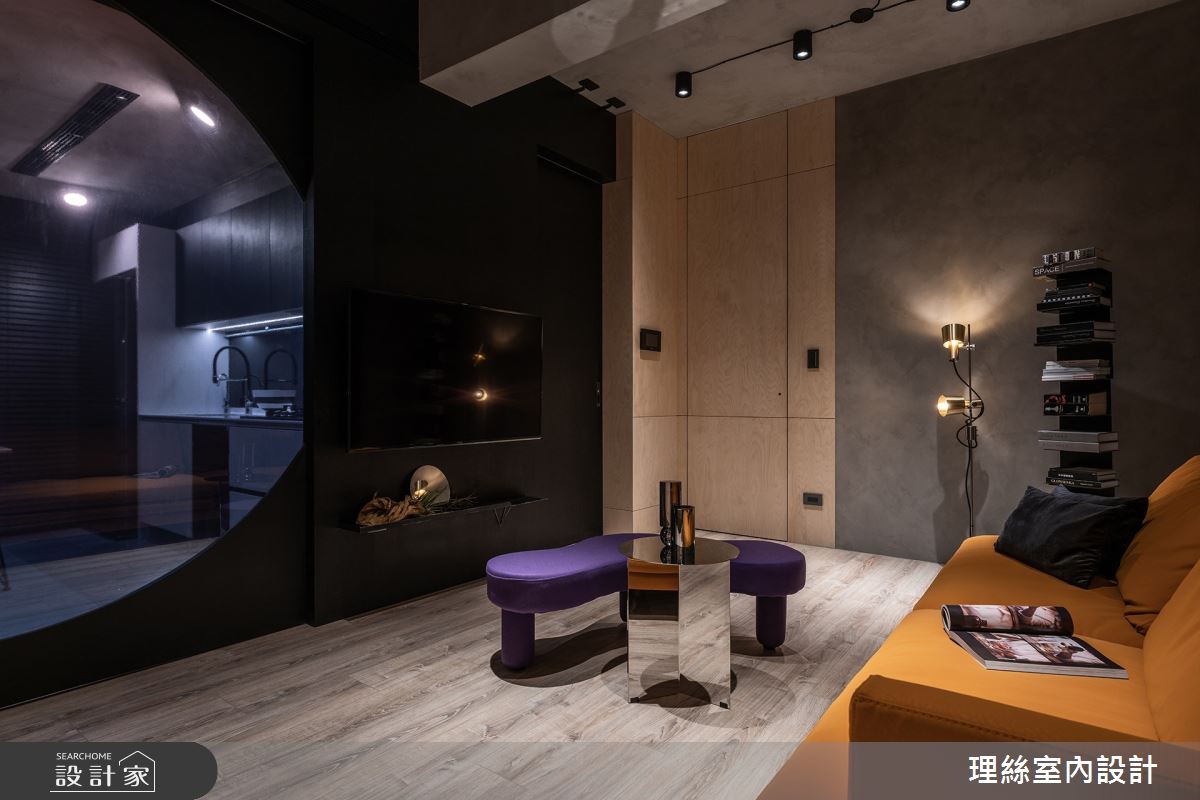 17坪新成屋(5年以下)＿簡約風客廳廚房案例圖片＿理絲室內設計有限公司＿理絲_29之20