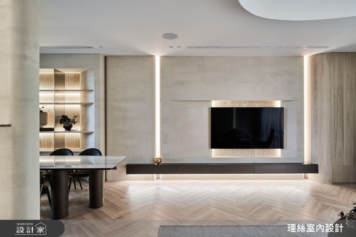54坪新成屋(5年以下)＿現代風客廳餐廳案例圖片＿理絲室內設計有限公司＿理絲_30之6