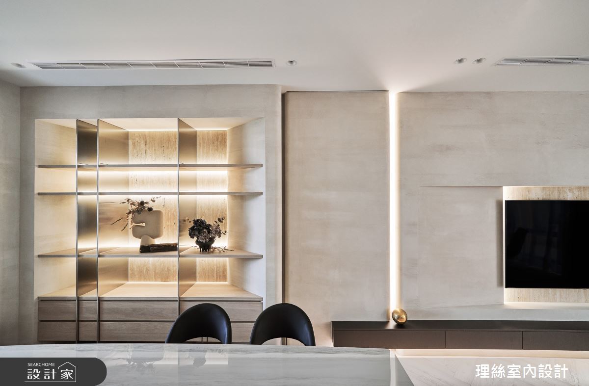 54坪新成屋(5年以下)＿現代風客廳餐廳案例圖片＿理絲室內設計有限公司＿理絲_30之5