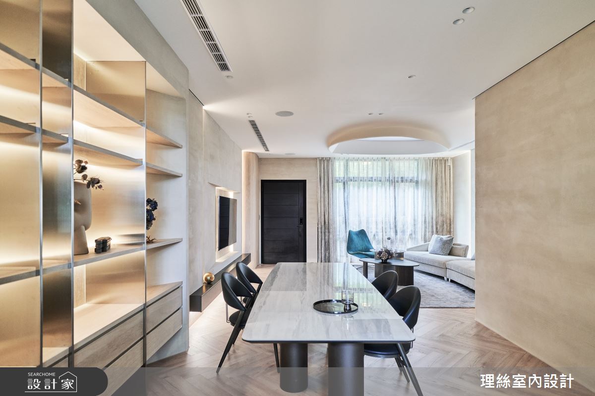 54坪新成屋(5年以下)＿現代風客廳餐廳案例圖片＿理絲室內設計有限公司＿理絲_30之7