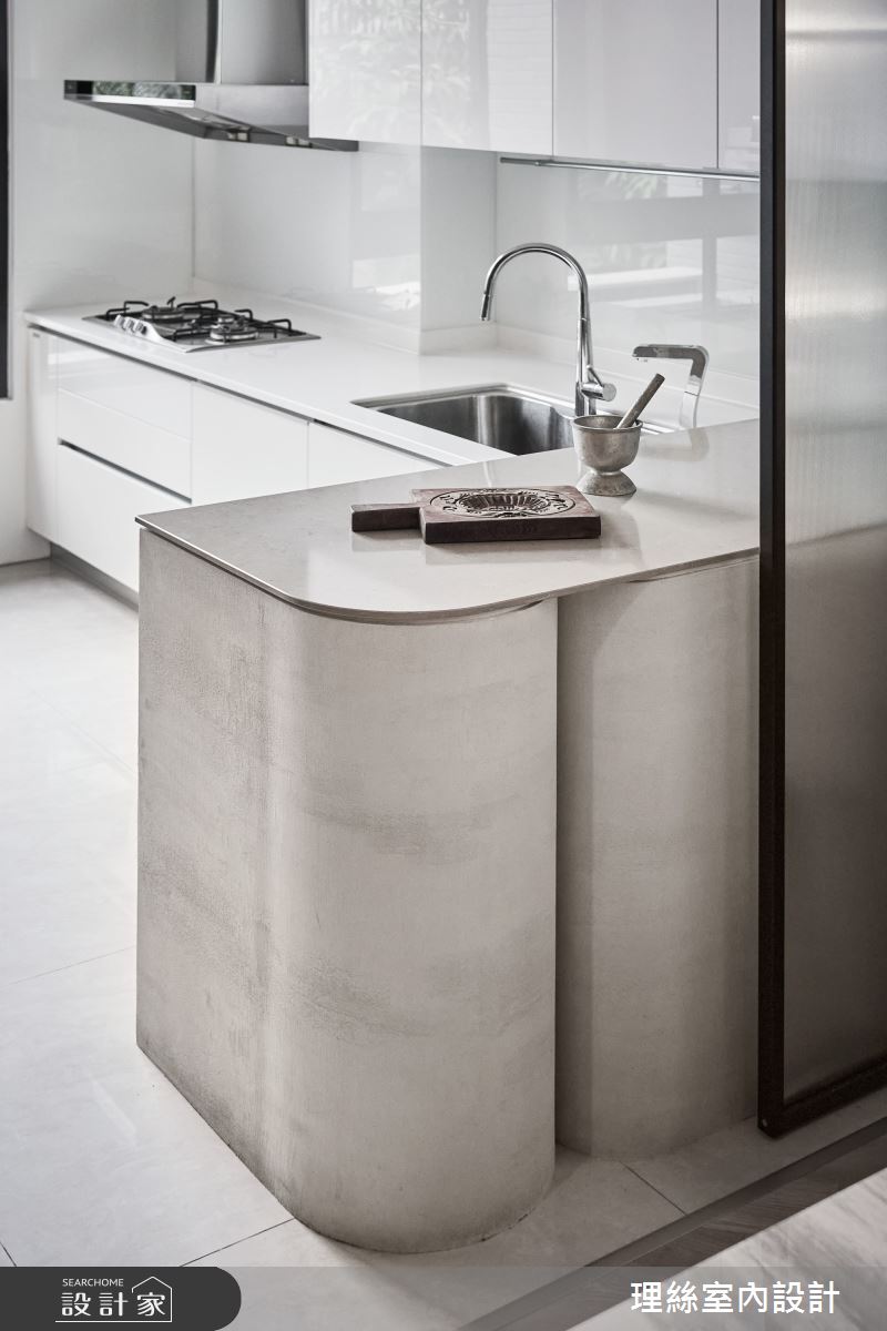 54坪新成屋(5年以下)＿現代風廚房案例圖片＿理絲室內設計有限公司＿理絲_30之13