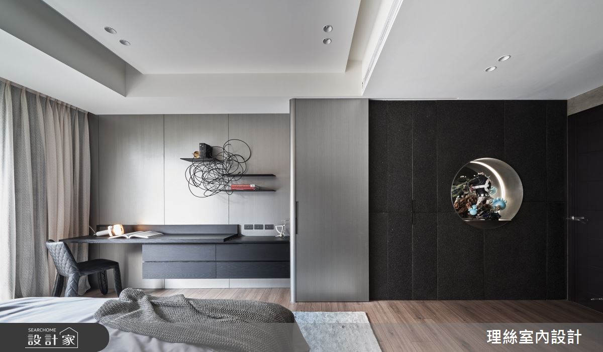 54坪新成屋(5年以下)＿現代風臥室案例圖片＿理絲室內設計有限公司＿理絲_30之23