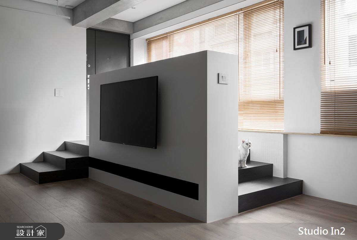 23坪老屋(16~30年)＿現代風客廳樓梯案例圖片＿Studio In2 深活生活設計＿深活生活_04之2