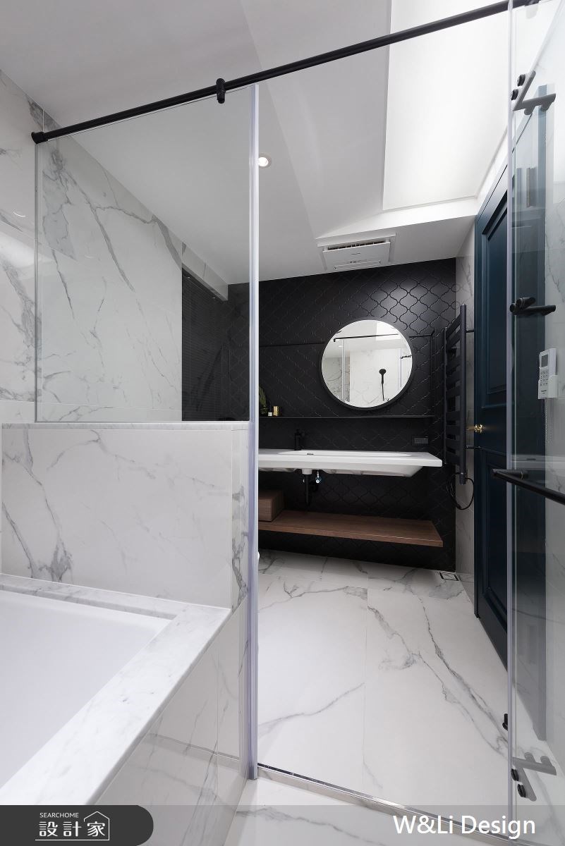 37坪新成屋(5年以下)＿混搭風浴室案例圖片＿W&Li Design  十穎設計有限公司＿十穎_03之24