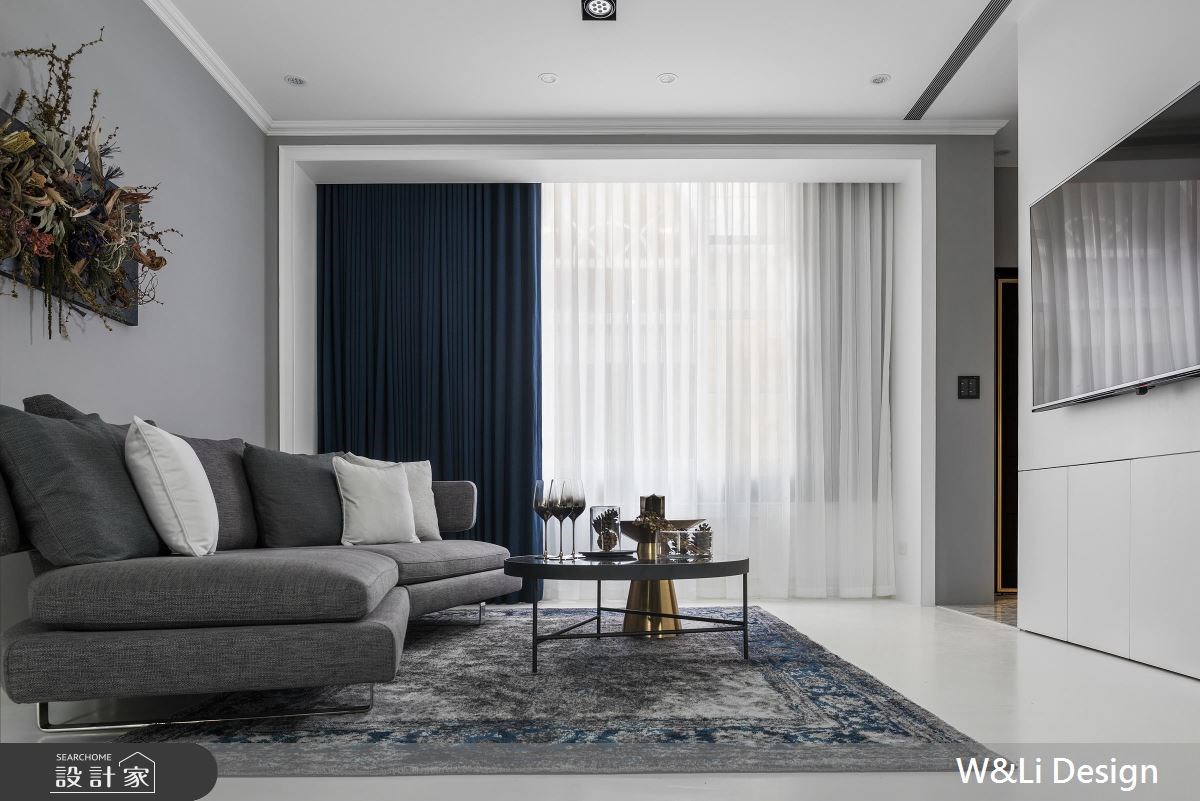 50坪老屋(16~30年)＿混搭風客廳案例圖片＿W&Li Design  十穎設計有限公司＿十穎_05之4