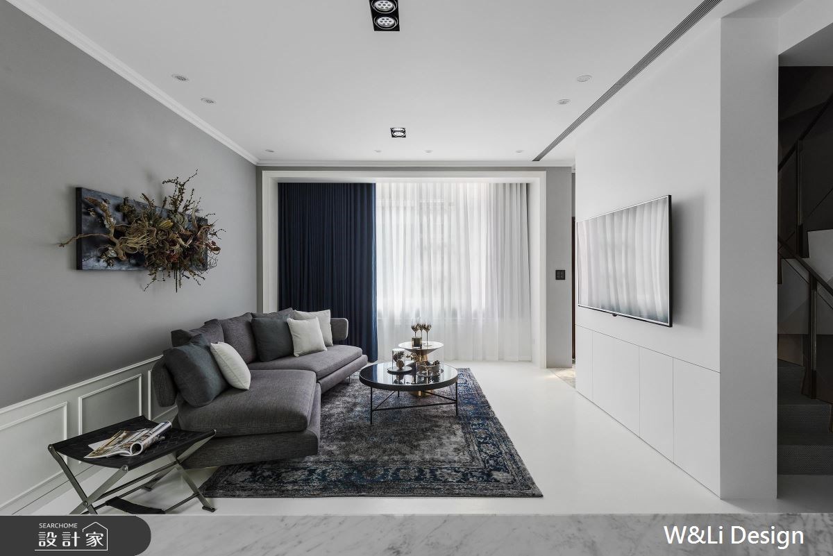 50坪老屋(16~30年)＿混搭風客廳案例圖片＿W&Li Design  十穎設計有限公司＿十穎_05之5