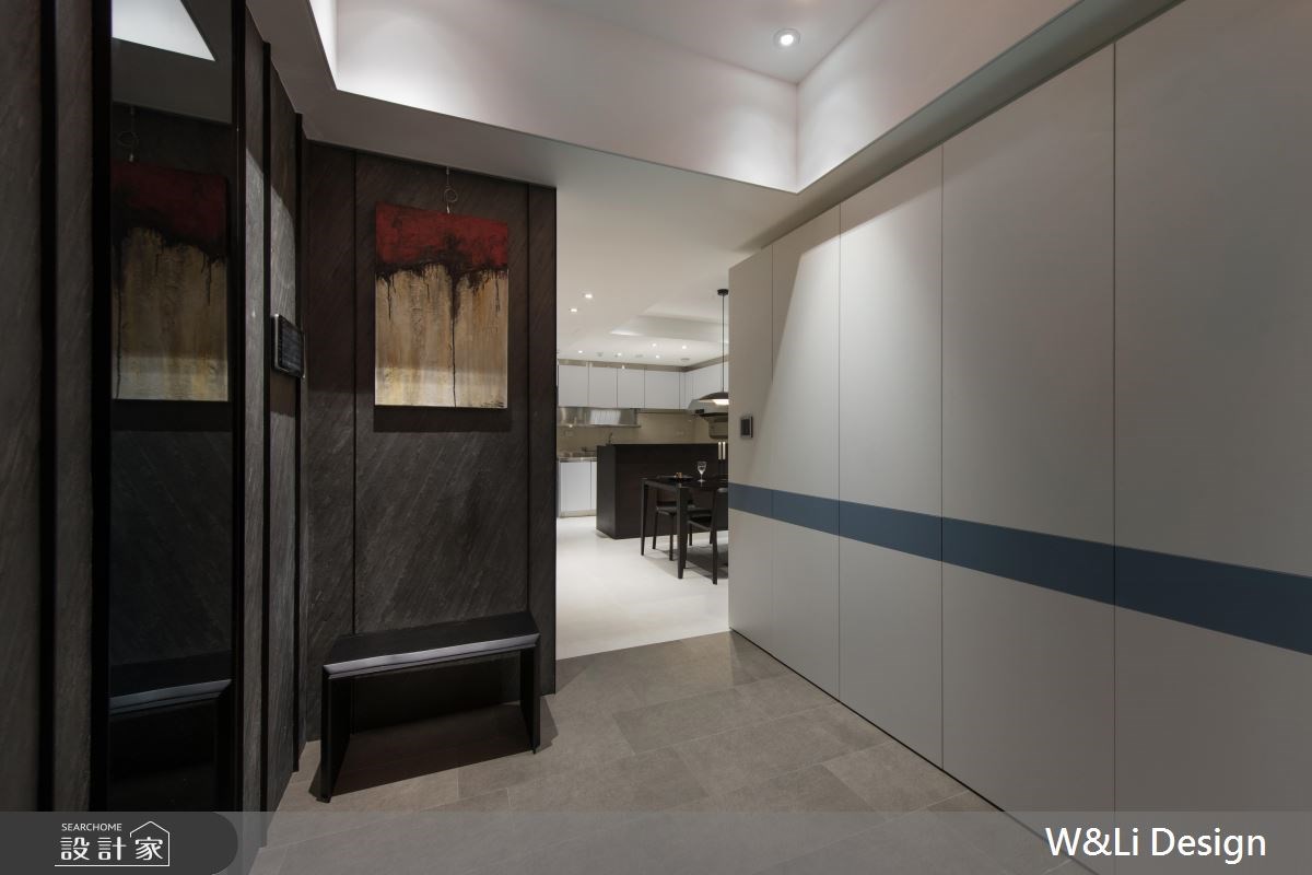 35坪新成屋(5年以下)＿混搭風玄關案例圖片＿W&Li Design  十穎設計有限公司＿十穎_06之1