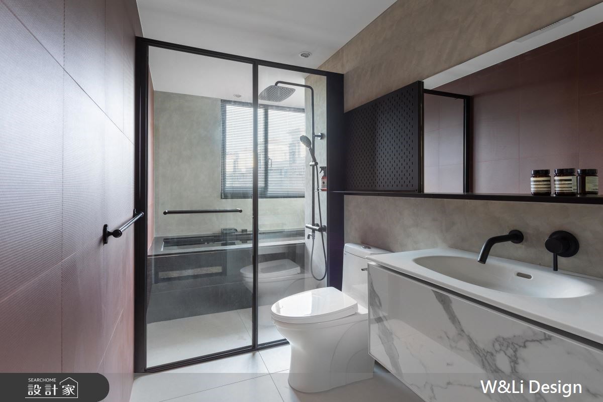20坪中古屋(5~15年)＿混搭風浴室案例圖片＿W&Li Design  十穎設計有限公司＿十穎_09之13
