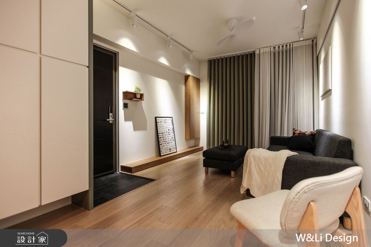 20坪新成屋(5年以下)＿日式無印風客廳案例圖片＿W&Li Design  十穎設計有限公司＿十穎_11之4
