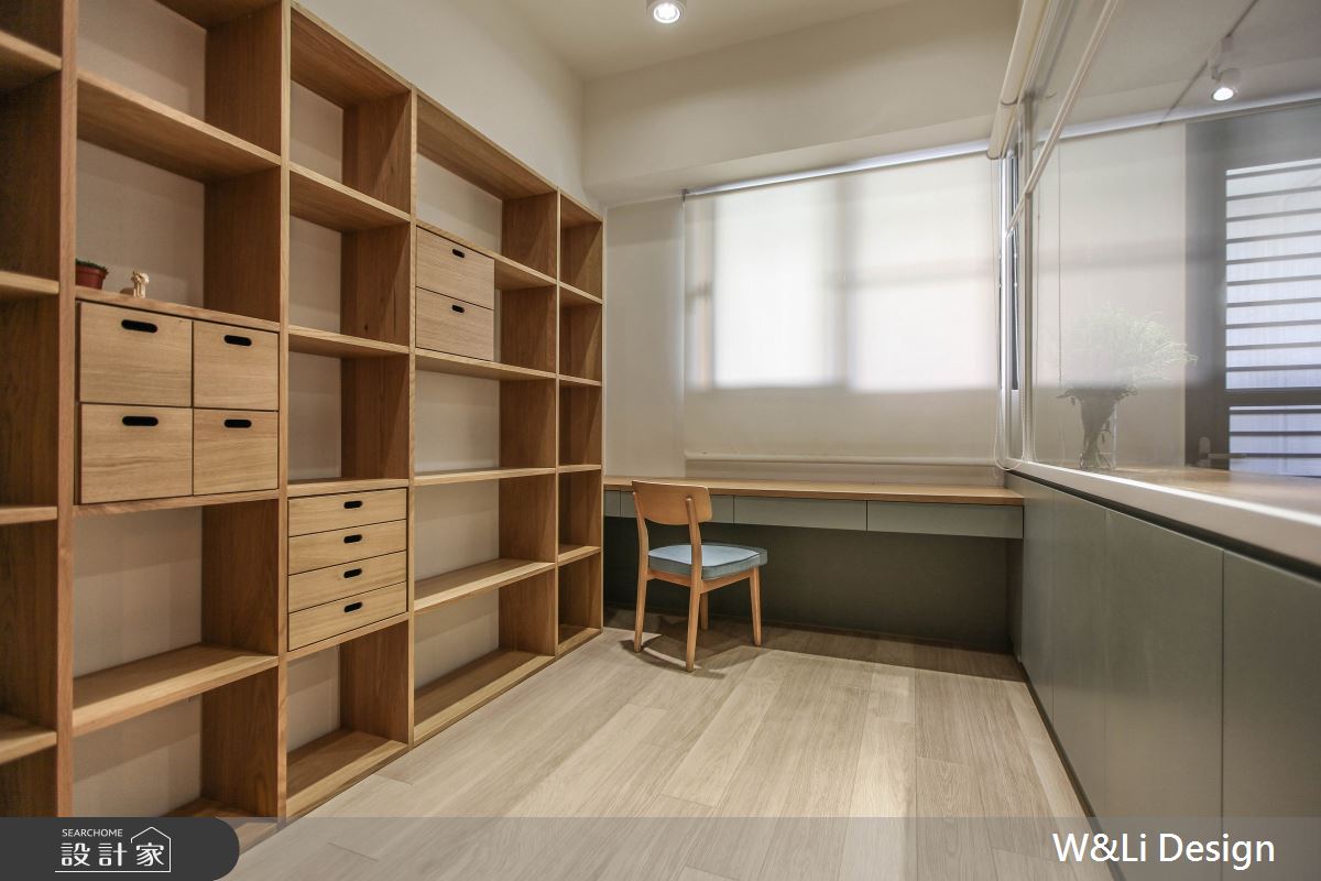20坪新成屋(5年以下)＿日式無印風書房案例圖片＿W&Li Design  十穎設計有限公司＿十穎_11之10