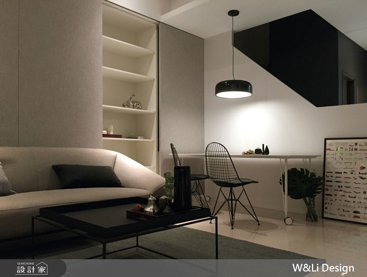 30坪新成屋(5年以下)＿簡約風客廳餐廳案例圖片＿W&Li Design  十穎設計有限公司＿十穎_12之2