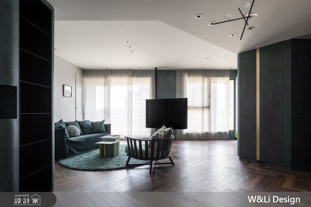 32坪新成屋(5年以下)＿混搭風客廳案例圖片＿W&Li Design  十穎設計有限公司＿十穎_14之5