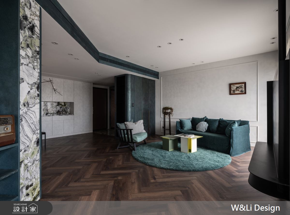 32坪新成屋(5年以下)＿混搭風玄關客廳案例圖片＿W&Li Design  十穎設計有限公司＿十穎_14之1