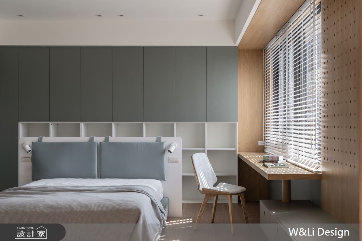 96坪新成屋(5年以下)＿日式無印風臥室案例圖片＿W&Li Design  十穎設計有限公司＿十穎_15之8