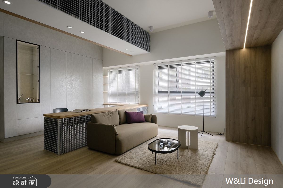 25坪新成屋(5年以下)＿混搭風客廳案例圖片＿W&Li Design  十穎設計有限公司＿十穎_18Residence T.J.之2