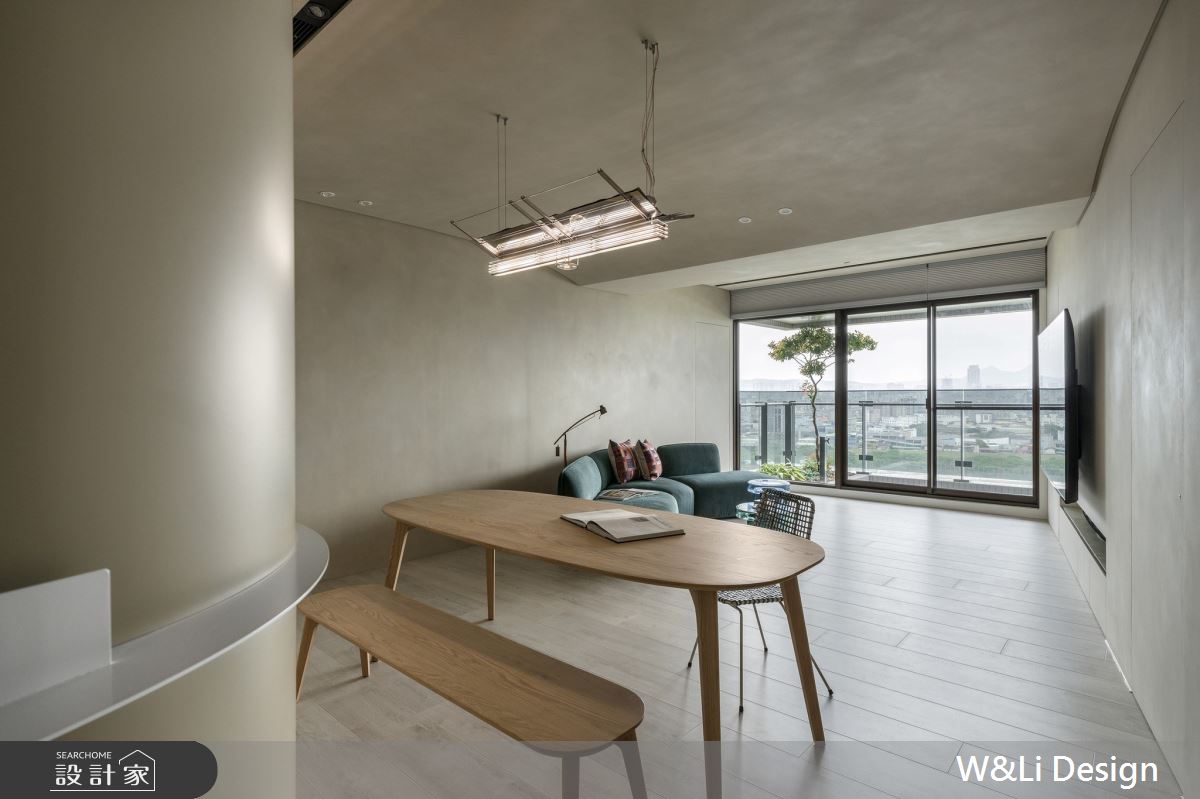 25坪新成屋(5年以下)＿混搭風客廳餐廳案例圖片＿W&Li Design  十穎設計有限公司＿十穎_19之5