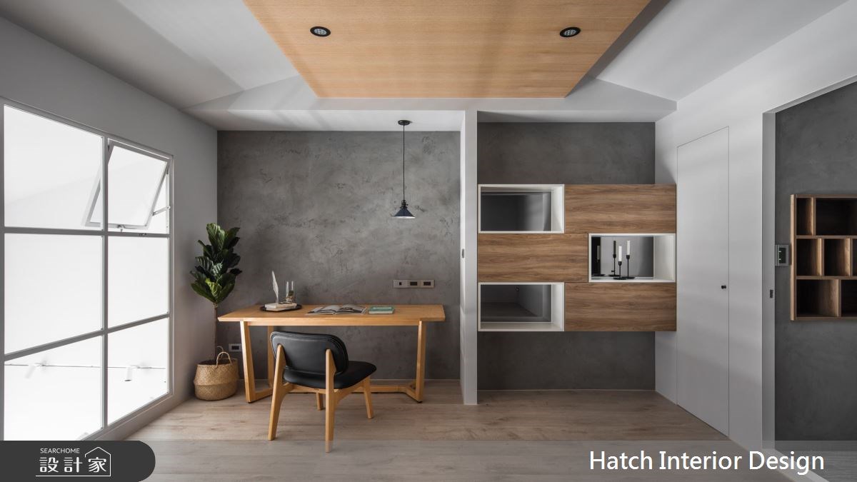 30坪老屋(16~30年)＿現代風書房案例圖片＿合砌設計有限公司＿合砌_小閣樓之13