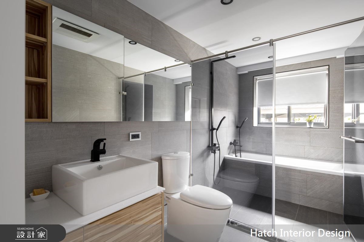 30坪老屋(16~30年)＿現代風浴室案例圖片＿合砌設計有限公司＿合砌_小閣樓之17