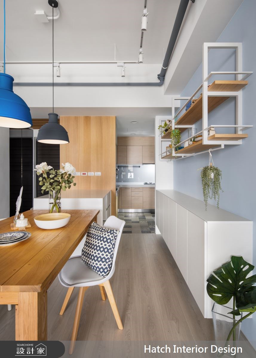 30坪新成屋(5年以下)＿北歐風餐廳案例圖片＿合砌設計有限公司＿合砌_彩框之3