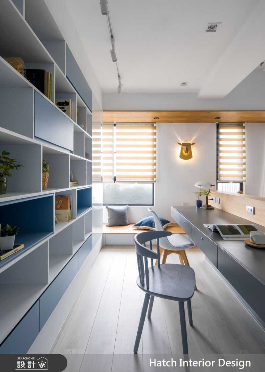 30坪新成屋(5年以下)＿北歐風工作區案例圖片＿合砌設計有限公司＿合砌_彩框之4