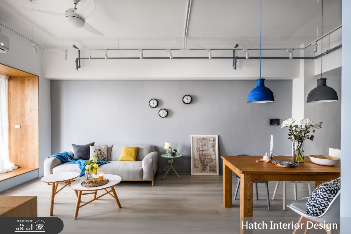 30坪新成屋(5年以下)＿北歐風客廳案例圖片＿合砌設計有限公司＿合砌_彩框之7