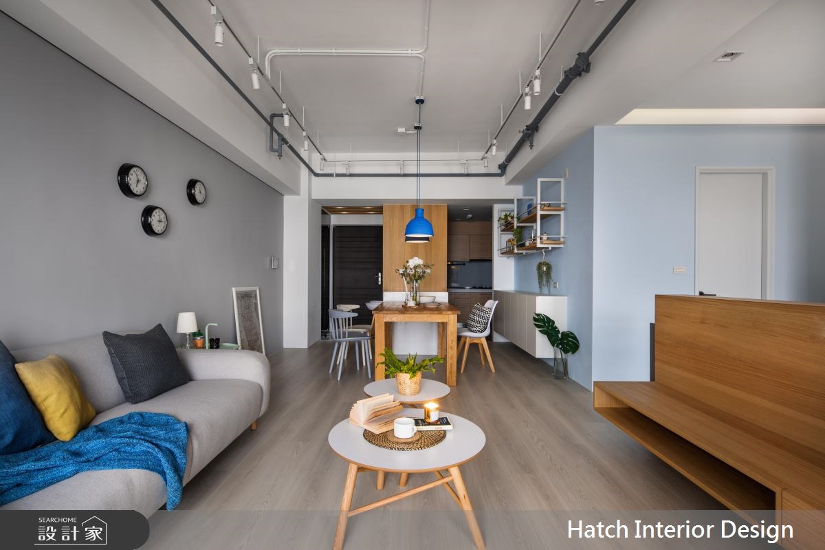 30坪新成屋(5年以下)＿北歐風客廳案例圖片＿合砌設計有限公司＿合砌_彩框之11