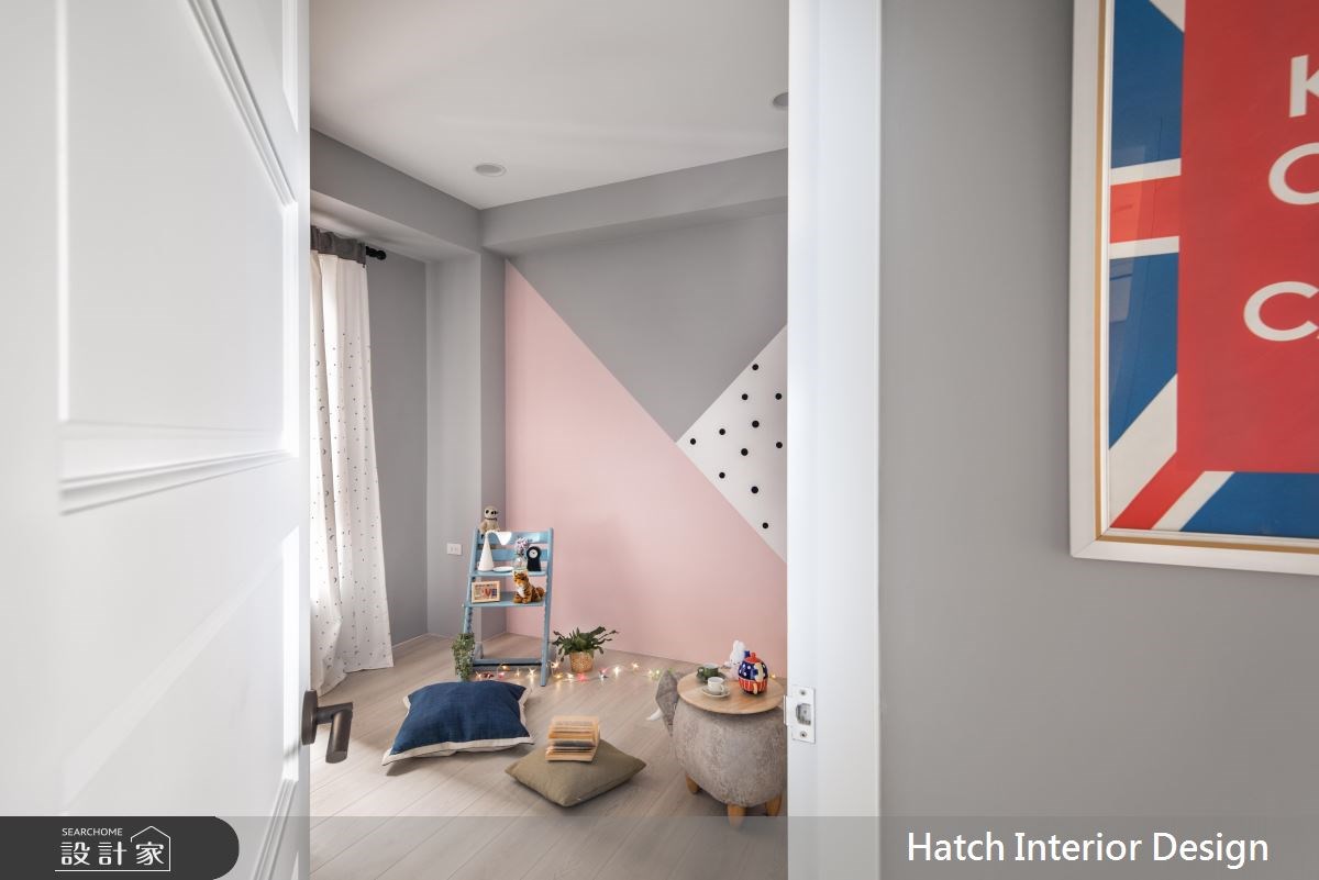 30坪新成屋(5年以下)＿北歐風臥室案例圖片＿合砌設計有限公司＿合砌_彩框之12