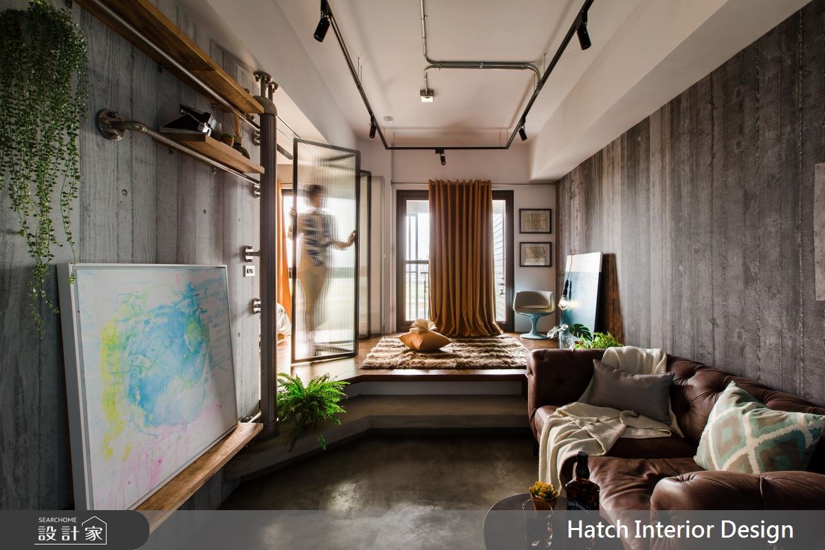 11坪新成屋(5年以下)＿工業風客廳案例圖片＿合砌設計有限公司＿合砌_慵懶之2