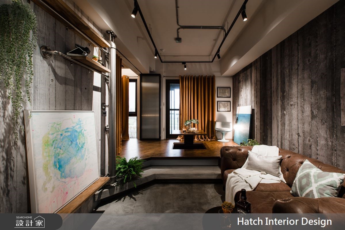 11坪新成屋(5年以下)＿工業風客廳案例圖片＿合砌設計有限公司＿合砌_慵懶之3