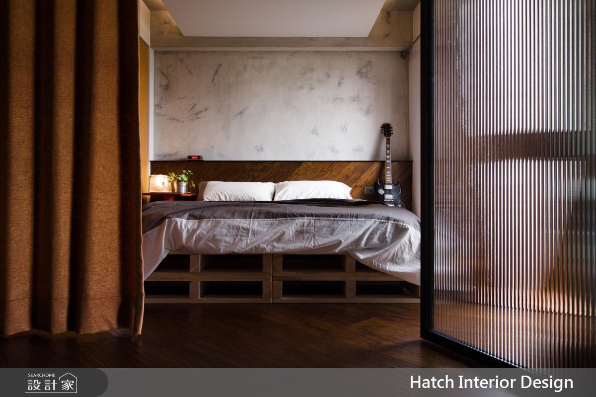 11坪新成屋(5年以下)＿工業風臥室案例圖片＿合砌設計有限公司＿合砌_慵懶之6