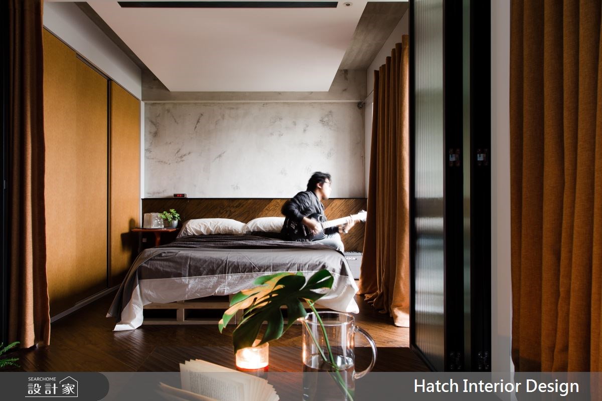 11坪新成屋(5年以下)＿工業風臥室案例圖片＿合砌設計有限公司＿合砌_慵懶之8