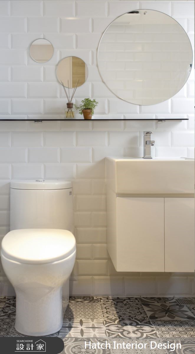 14坪老屋(16~30年)＿現代風浴室案例圖片＿合砌設計有限公司＿合砌_調色盤之10