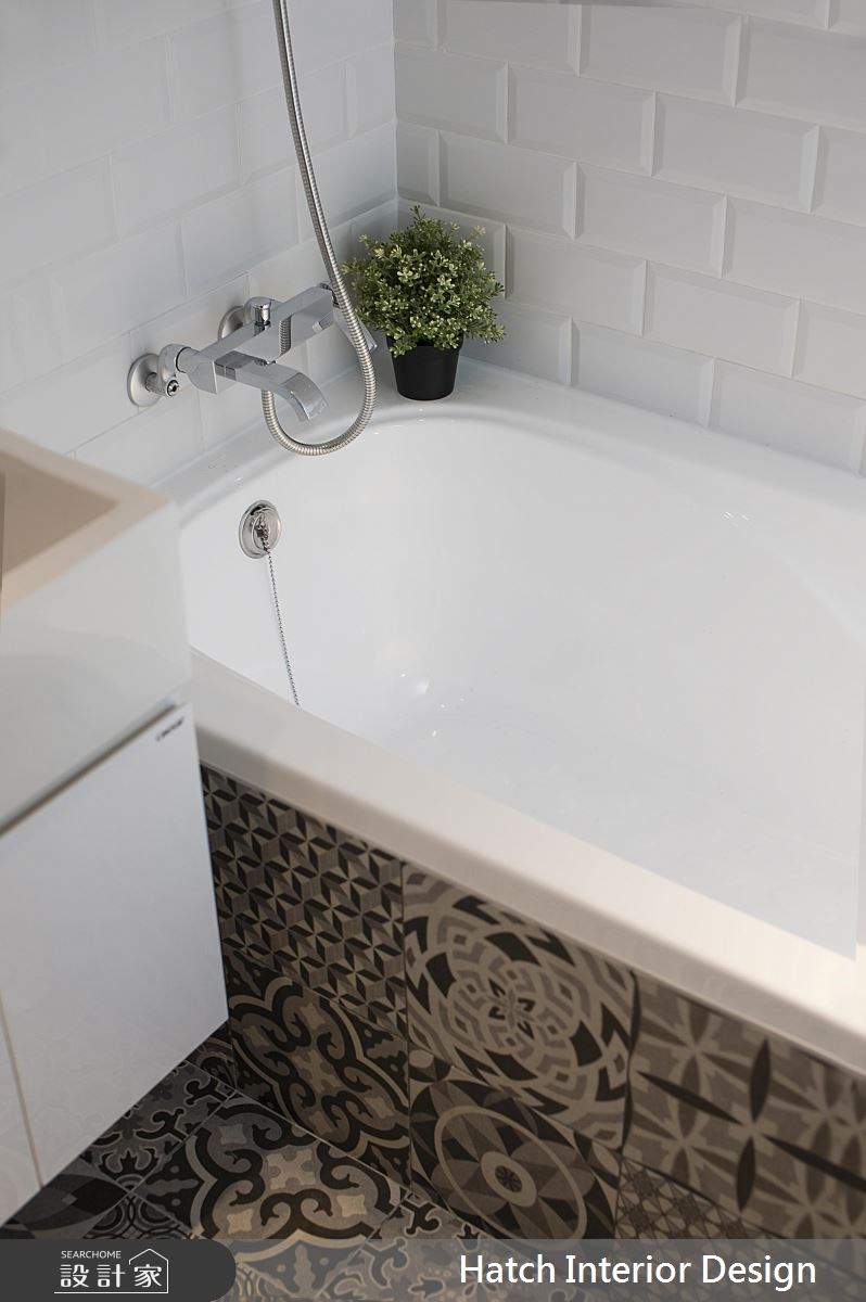 14坪老屋(16~30年)＿現代風浴室案例圖片＿合砌設計有限公司＿合砌_調色盤之11
