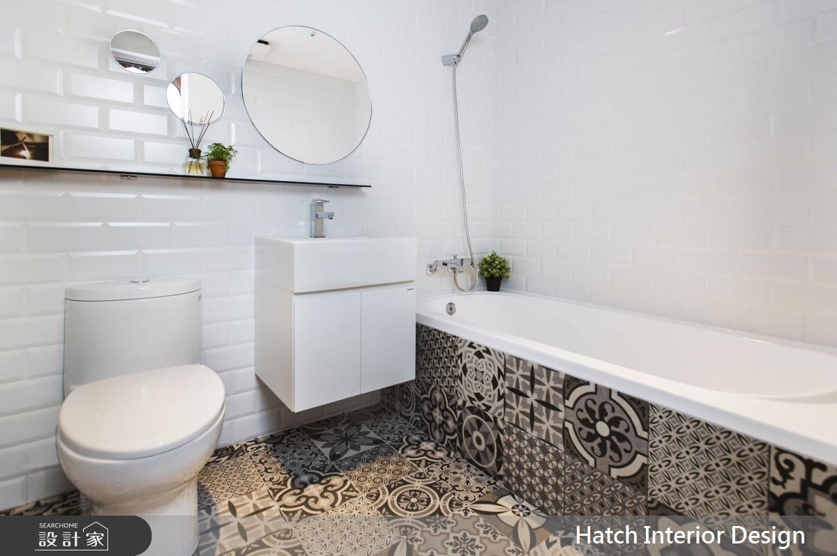 14坪老屋(16~30年)＿現代風浴室案例圖片＿合砌設計有限公司＿合砌_調色盤之12