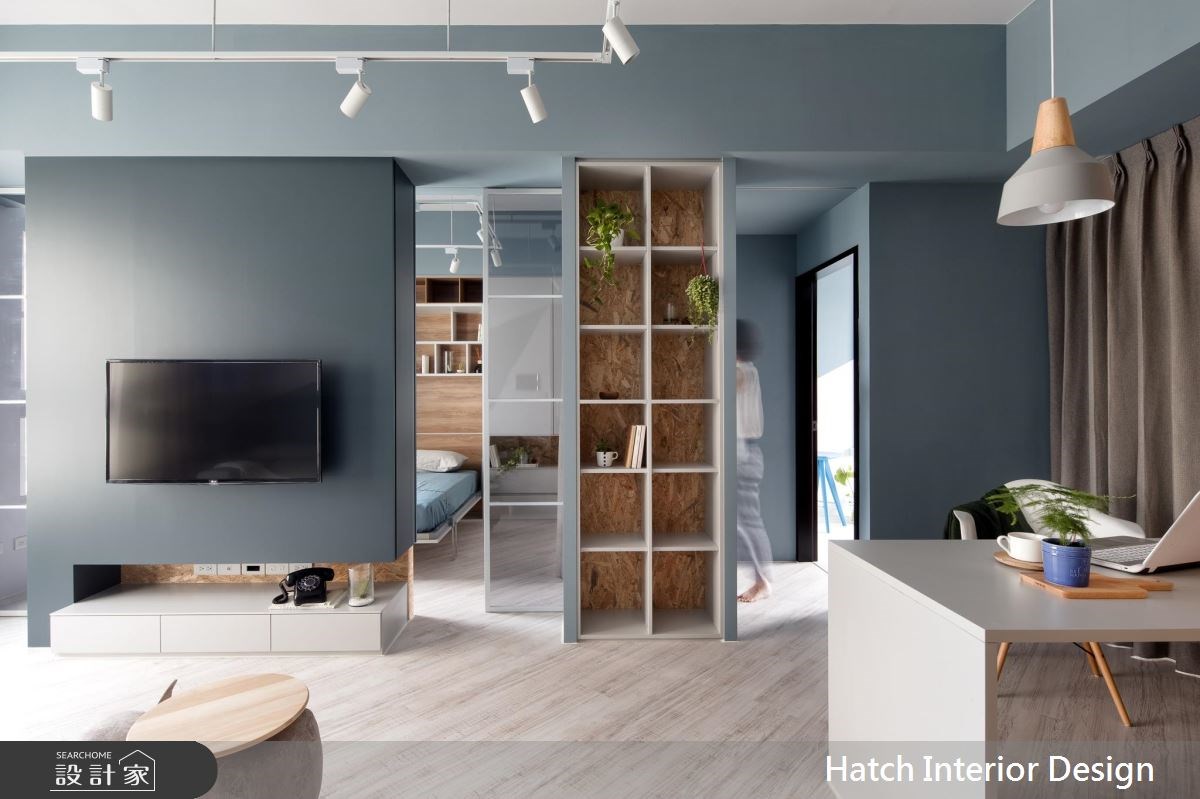 20坪新成屋(5年以下)＿工業風客廳案例圖片＿合砌設計有限公司＿合砌_捉迷藏之2