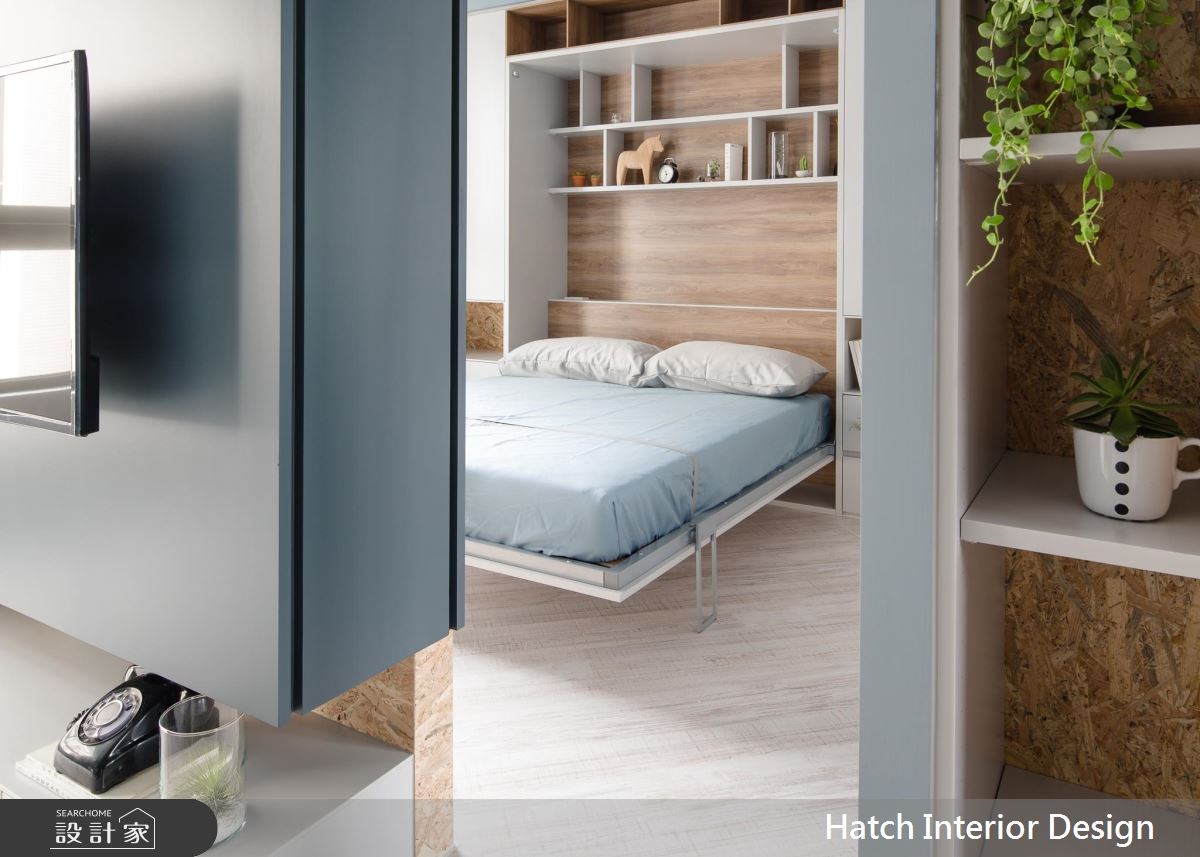 20坪新成屋(5年以下)＿工業風臥室案例圖片＿合砌設計有限公司＿合砌_捉迷藏之7