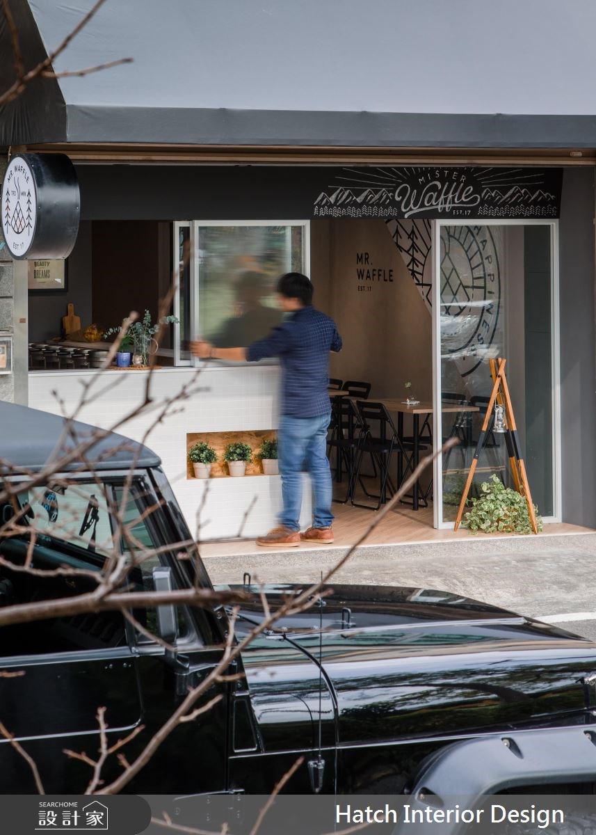 20坪老屋(16~30年)＿現代風商業空間案例圖片＿合砌設計有限公司＿合砌_Mr.Waffle之1