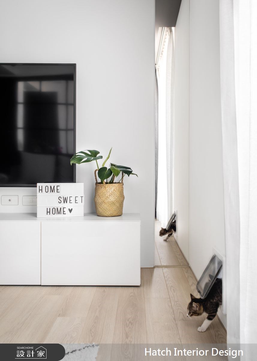 26坪中古屋(5~15年)＿現代風客廳案例圖片＿合砌設計有限公司＿合砌_純白印象之8