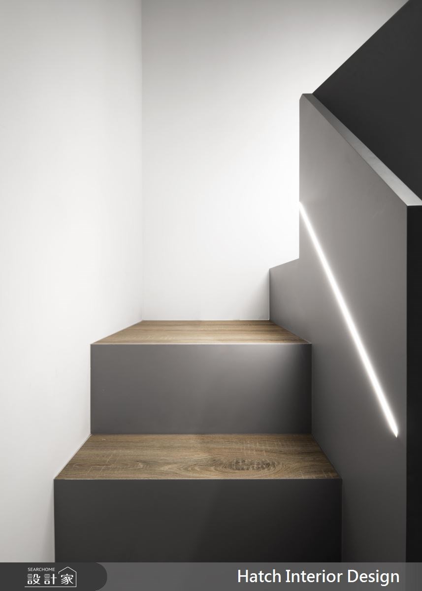 18坪新成屋(5年以下)＿現代風樓梯案例圖片＿合砌設計有限公司＿合砌_型塑之10