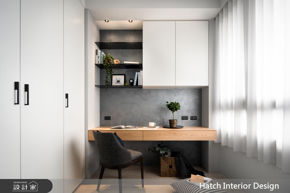 20坪新成屋(5年以下)＿現代風書房案例圖片＿合砌設計有限公司＿合砌_光點之12