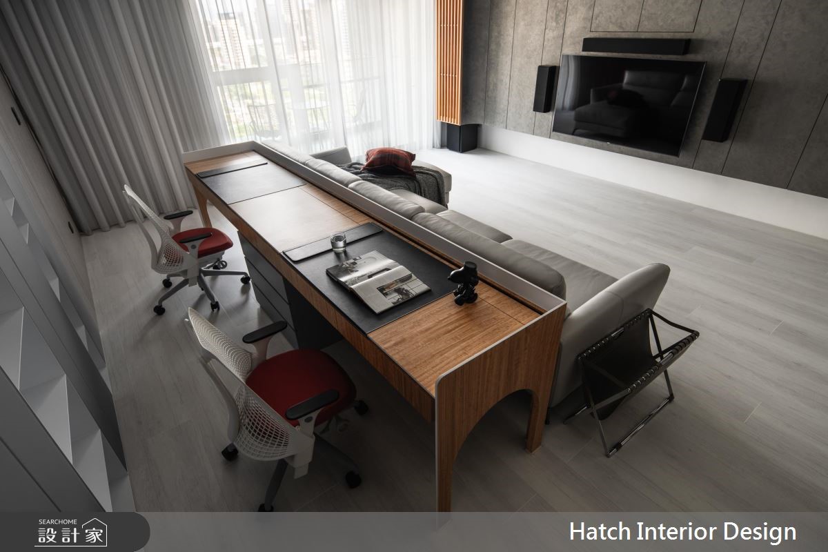 32坪新成屋(5年以下)＿現代風客廳書房案例圖片＿合砌設計有限公司＿合砌_序列之12