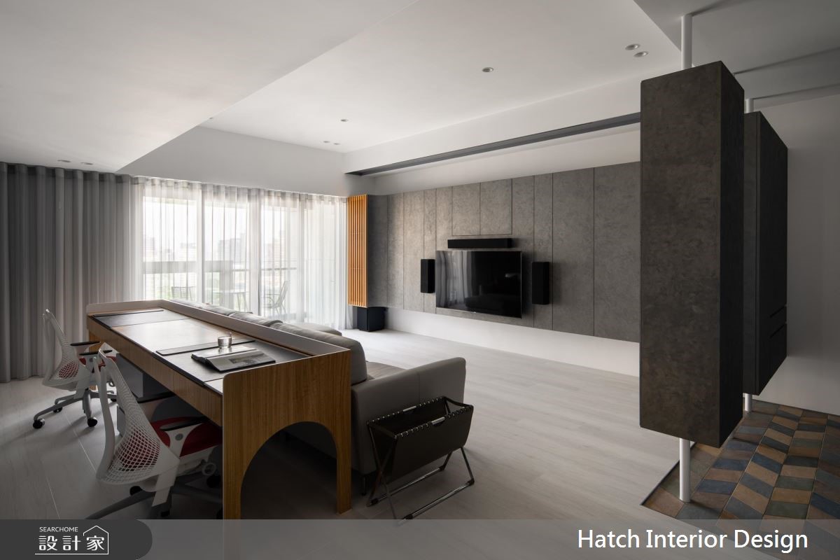 32坪新成屋(5年以下)＿現代風客廳書房案例圖片＿合砌設計有限公司＿合砌_序列之13